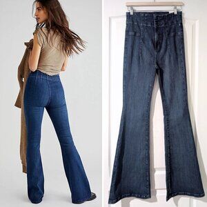 NWT FP We The Free | Jayde Flare Jeans In Night Sky
